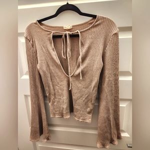 (2 for 1!) Silence + Noise ribbed top